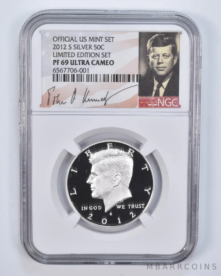 2012-S Kennedy Half Dollar Silver Limited Edition PF69 UCAM NGC