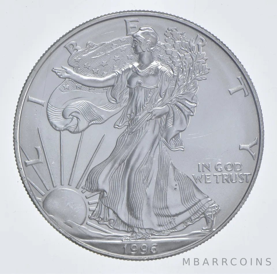 Better Date 1996 American Silver Eagle 1 Troy Oz .999 Fine Silver *622