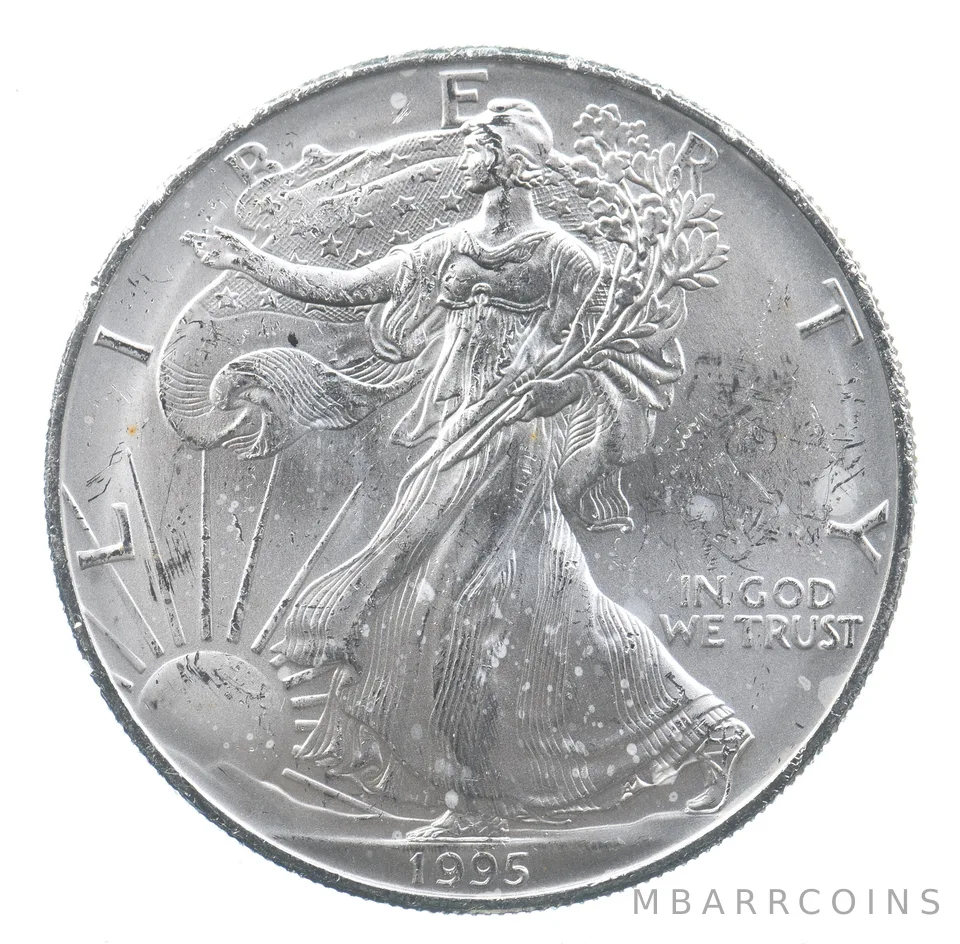 Better Date 1995 American Silver Eagle 1 Troy Oz .999 Fine Silver *787