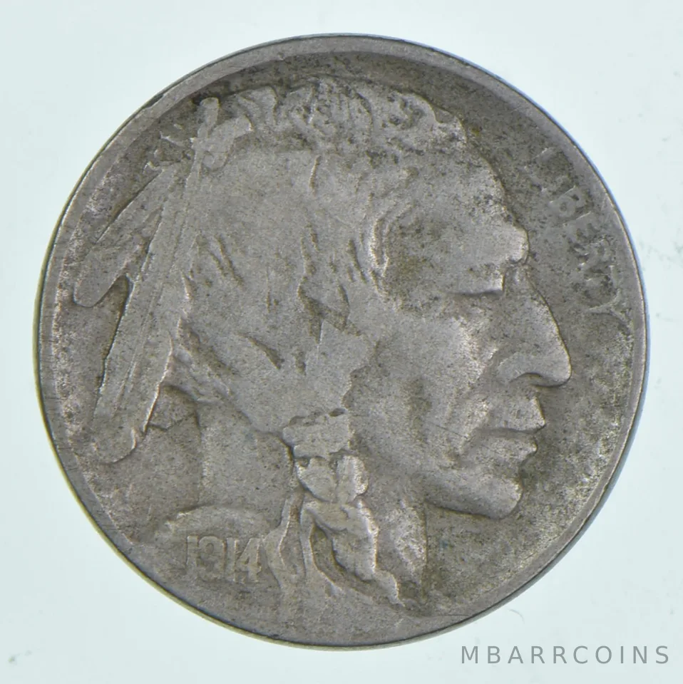 1914-D Indian Head Buffalo Nickel *4975