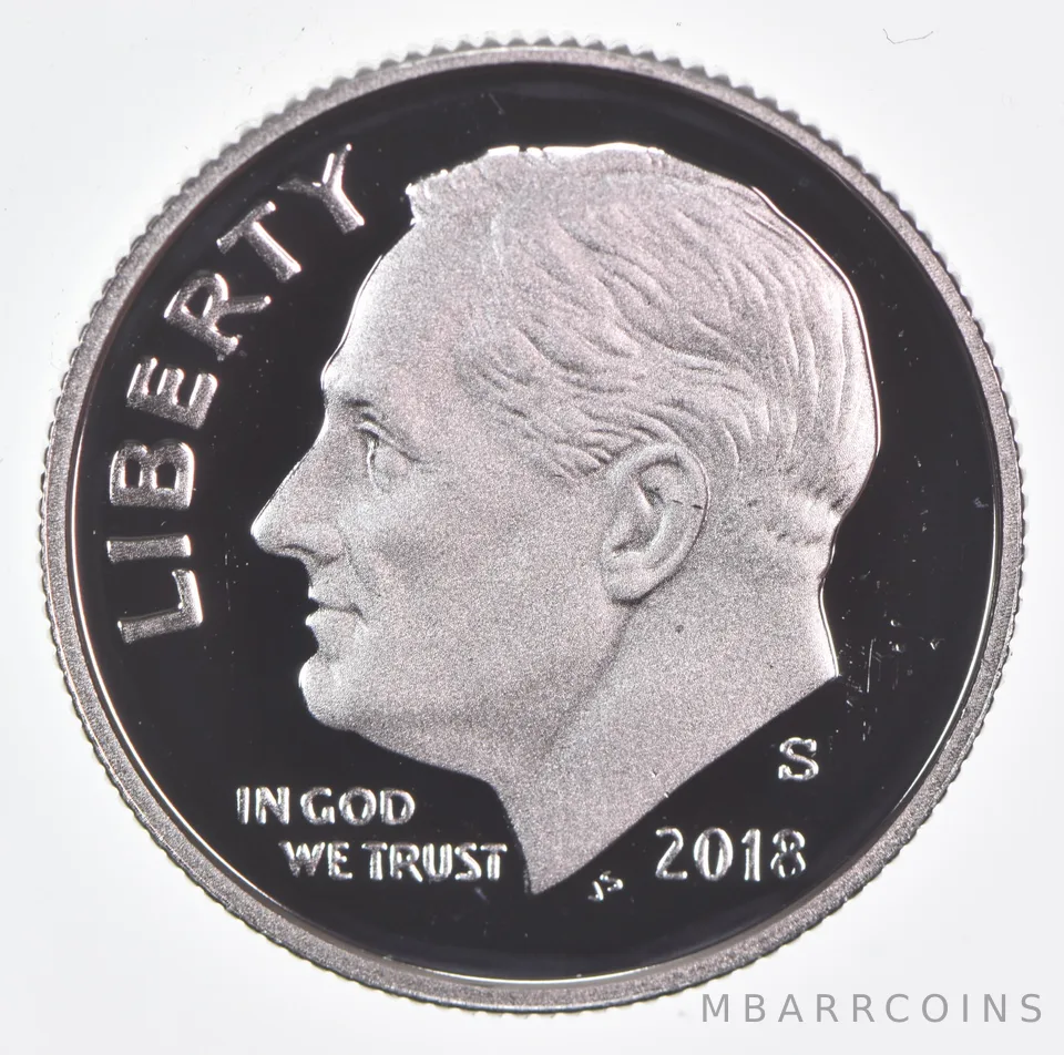 2018-S Roosevelt Dime Proof 90% Silver