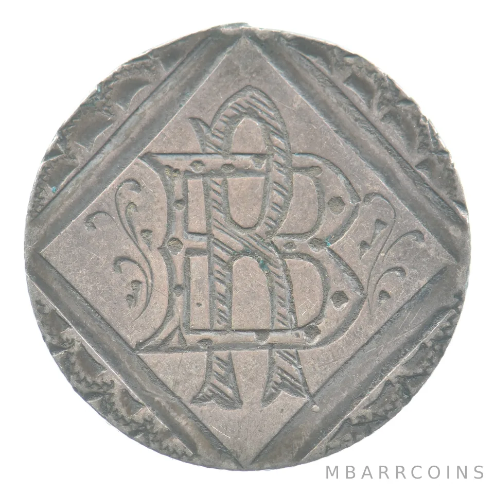 1886 Seated Liberty Dime Love Token BR Victorian *4802