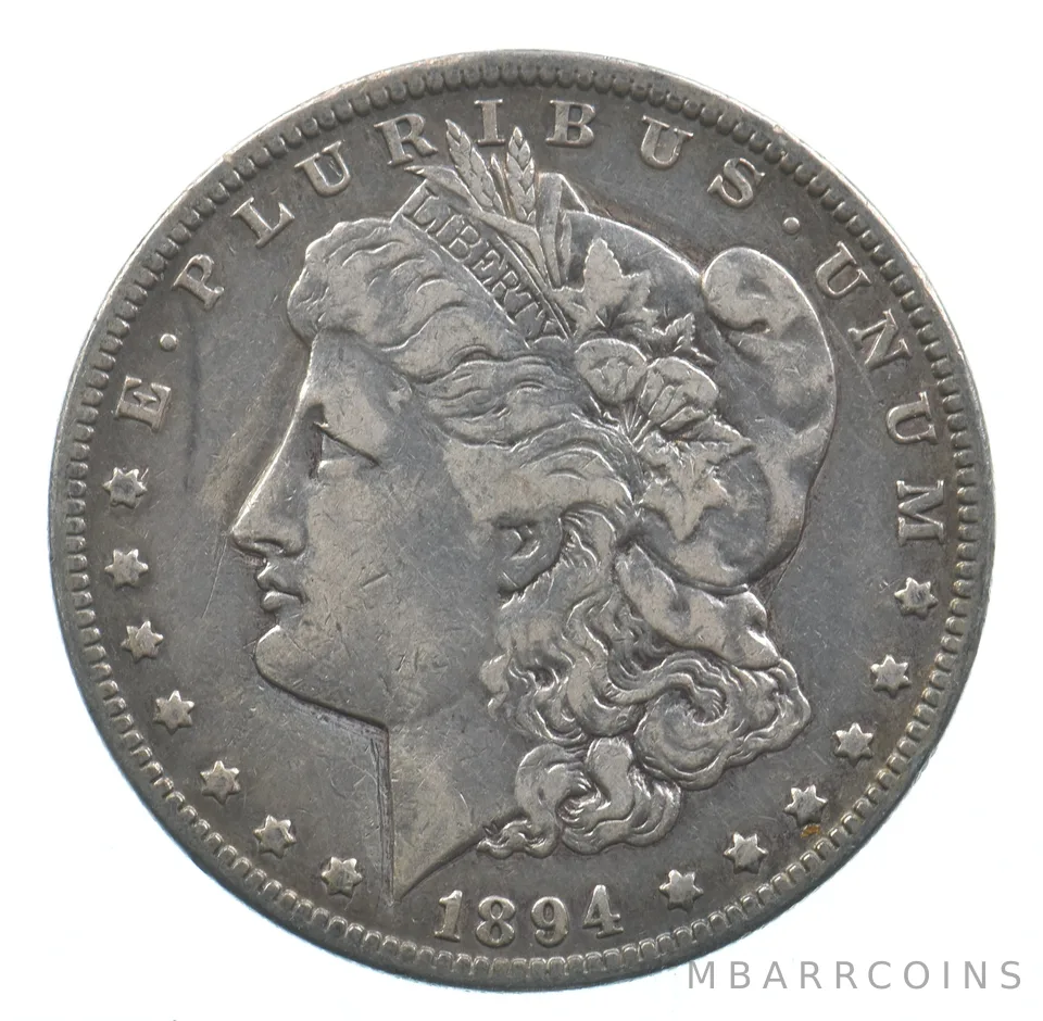 Early - 1894-O Morgan Silver Dollar - 90% US Coin *838