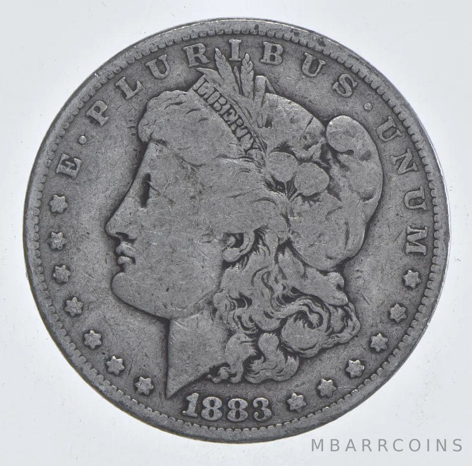 Early - 1883 Morgan Silver Dollar - 90% US Coin *813