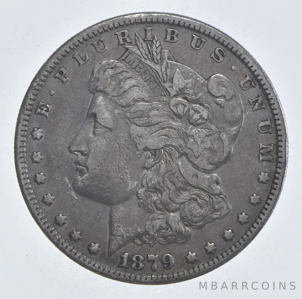 Early - 1879 Morgan Silver Dollar - 90% US Coin *067