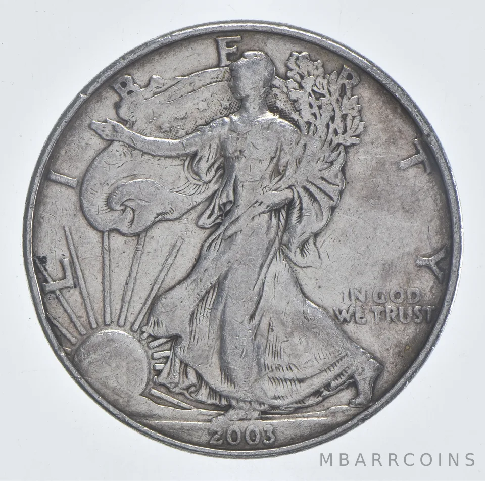 Better Date 2003 American Silver Eagle 1 Troy Oz .999 Fine Silver *587