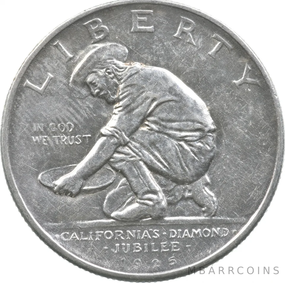 1925 California Commemorative Half Dollar *7330