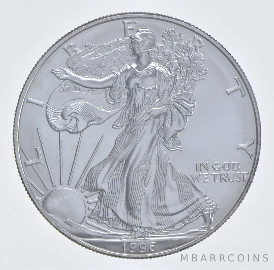 Better Date 1996 American Silver Eagle 1 Troy Oz .999 Fine Silver *619