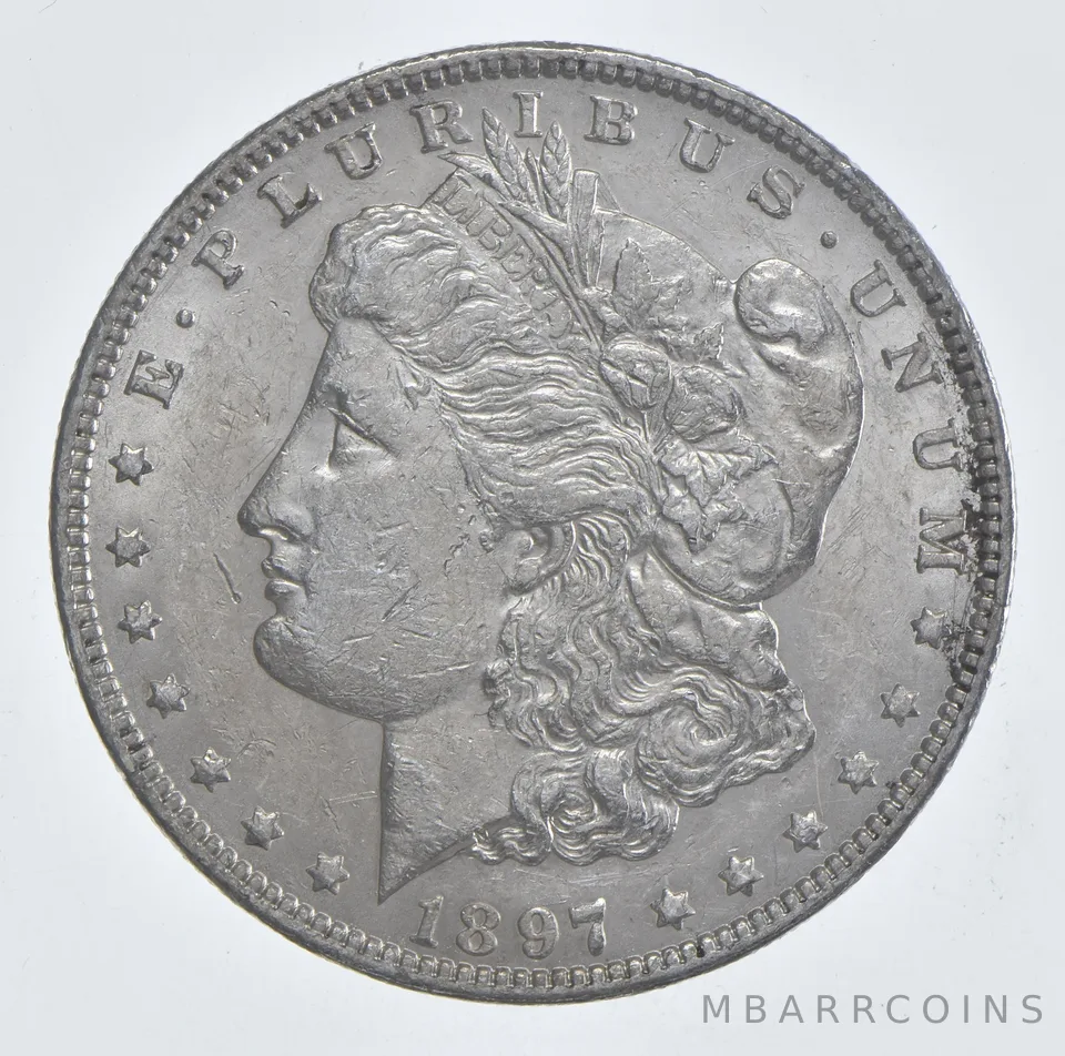 1897 Morgan Silver Dollar Estate Coin Collection *275