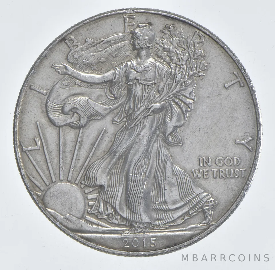 Better Date 2015 American Silver Eagle 1 Troy Oz .999 Fine Silver *447