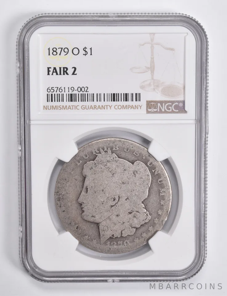 FAIR 2 1879-O Morgan Silver Dollar NGC Lowball Low Ball *4607