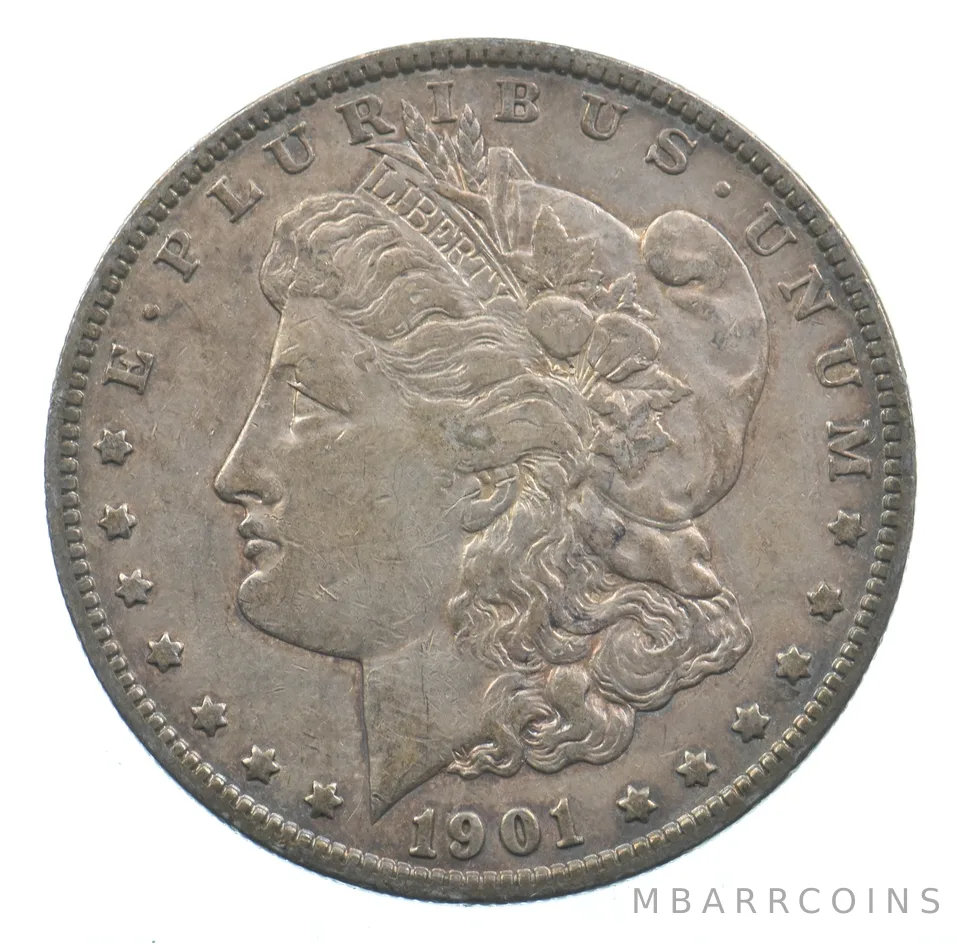 Early - 1901-O Morgan Silver Dollar - 90% US Coin *595