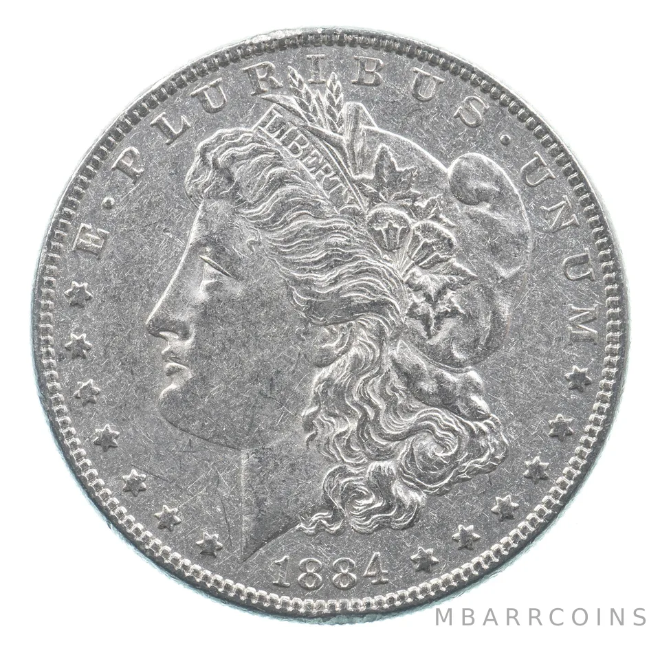 Better 1884 Morgan Silver Dollar - 90% US Coin - Nice Coin *558