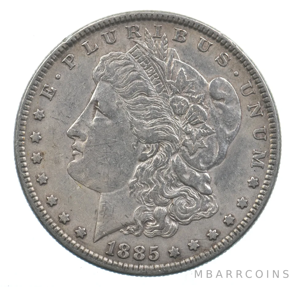 Early - 1885 Morgan Silver Dollar - 90% US Coin *029