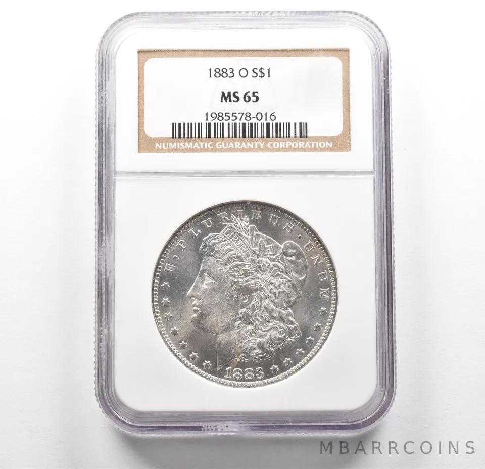 1883-O Morgan Silver Dollar MS65 NGC a6272