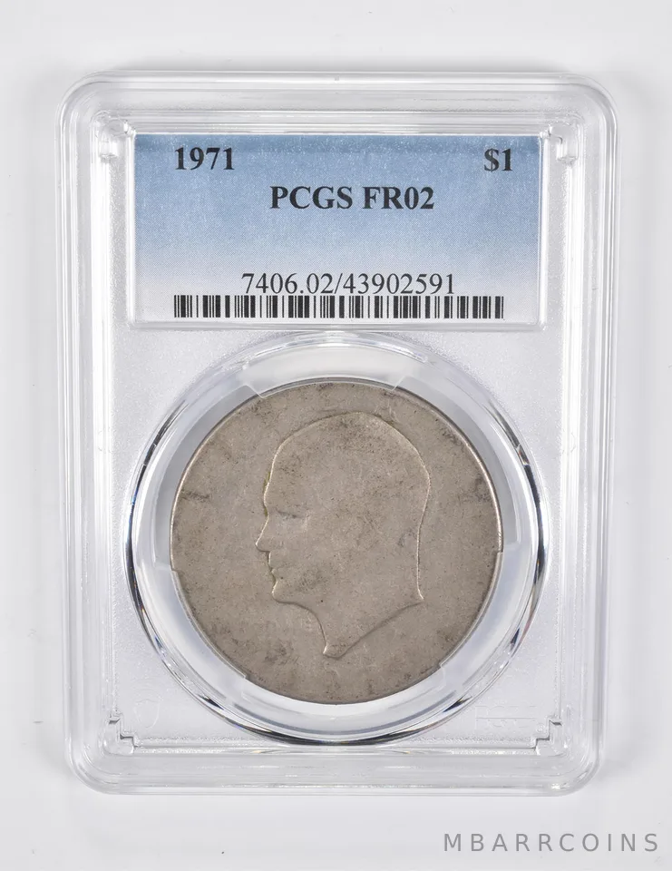 FR02 1971 Eisenhower Dollar PCGS Lowball a1782