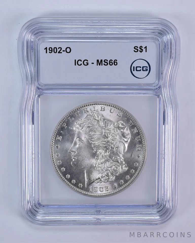 1902-O Morgan Silver Dollar MS66 ICG