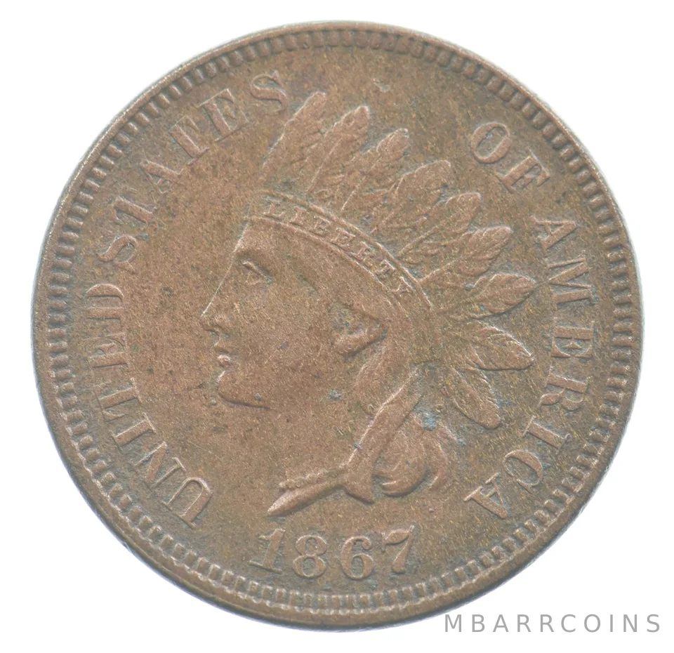 1867 Indian Head Cent *0182