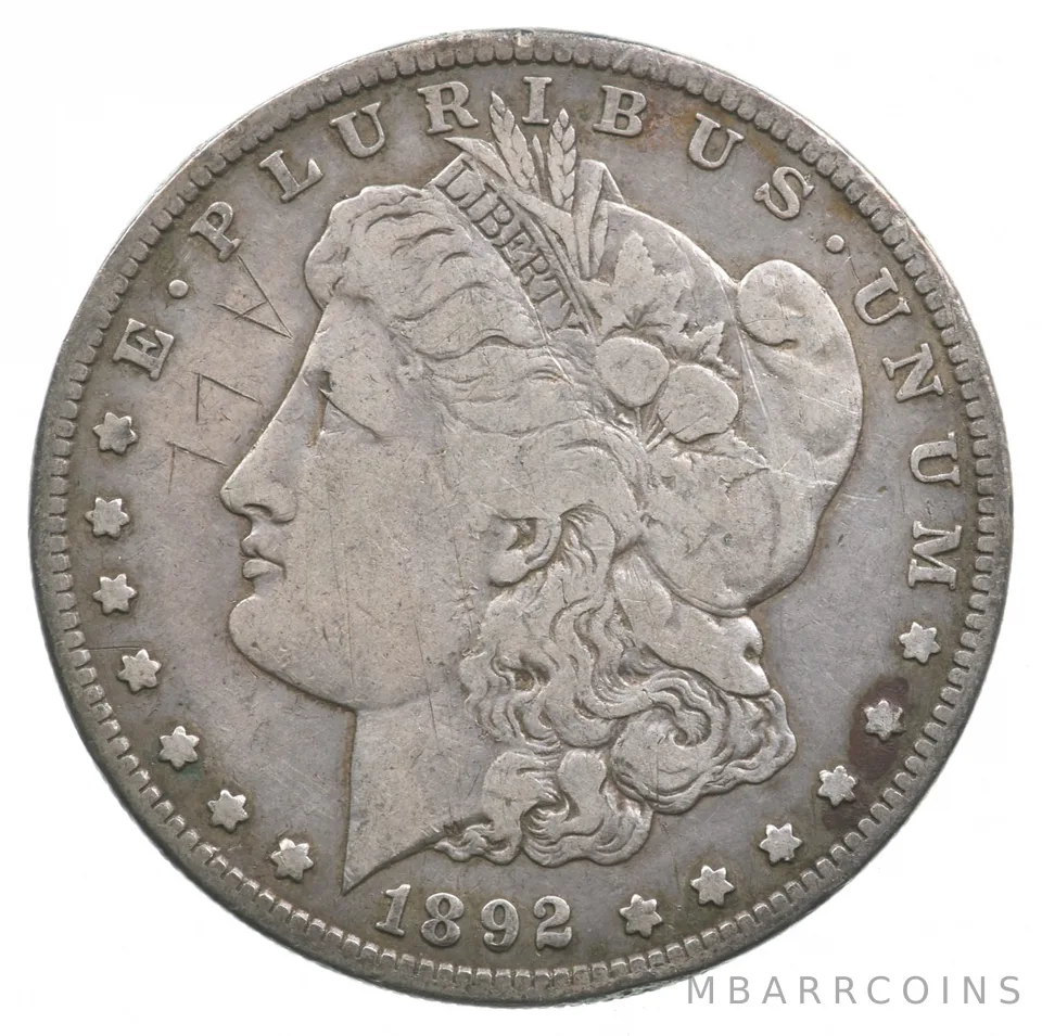 1892-S Morgan Silver Dollar *4380