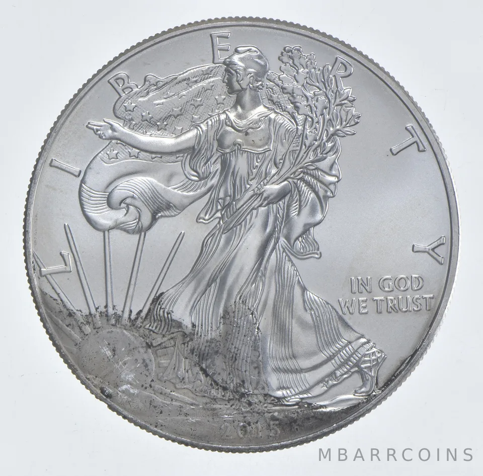 Better Date 2015 American Silver Eagle 1 Troy Oz .999 Fine Silver *453