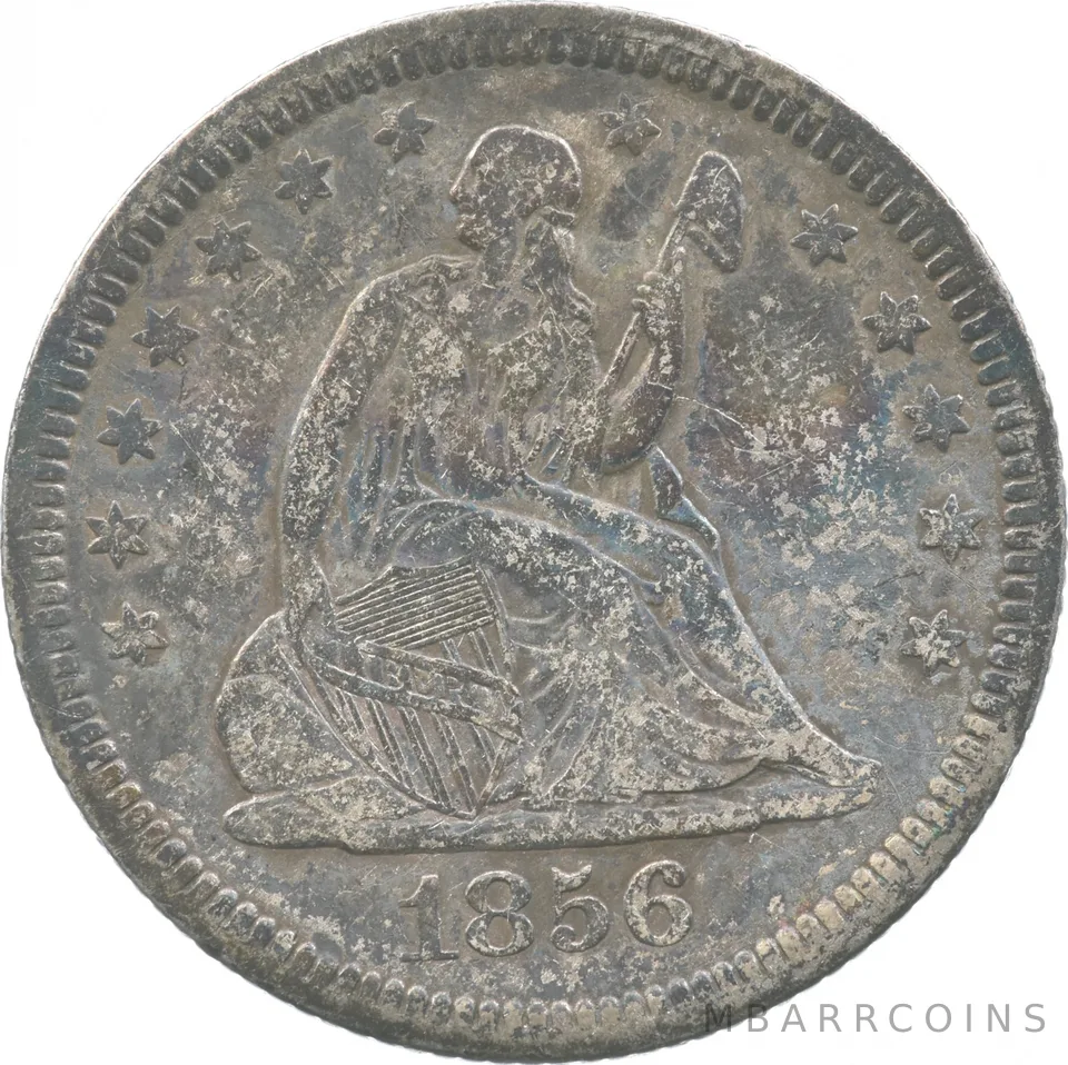 1856 Seated Liberty Quarter *8314