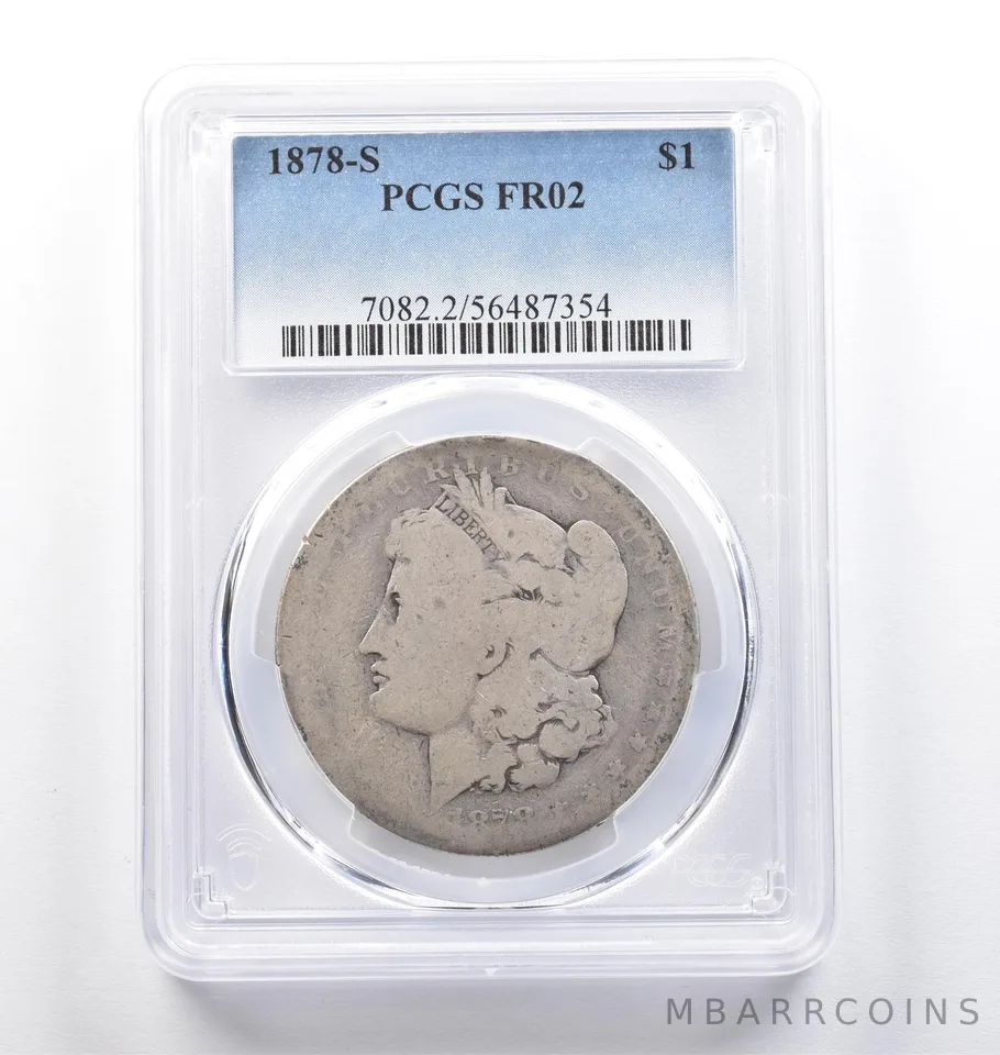 1878-S Morgan Silver Dollar FR02 PCGS Lowball