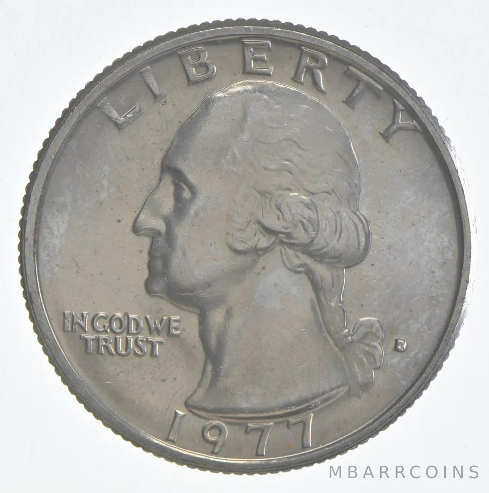 1977-D Washington Quarter Clad Unc