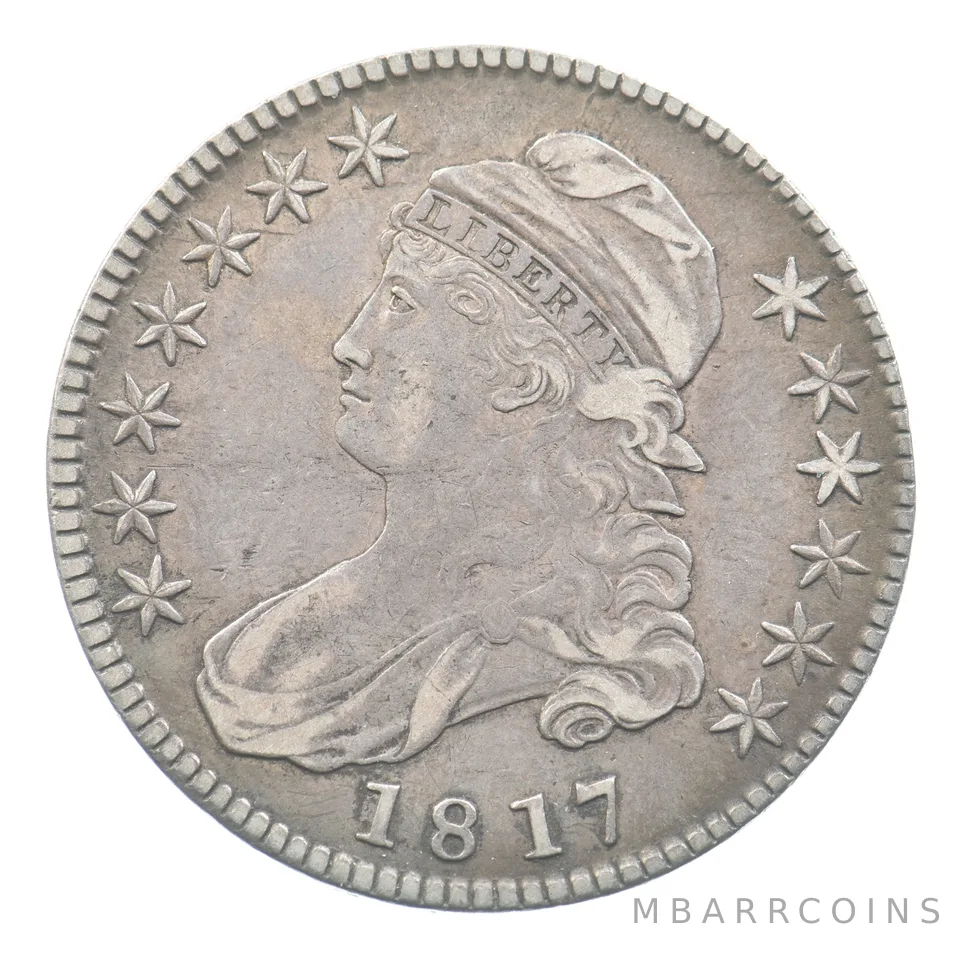 1817 Capped Bust Half Dollar O-107 R3 *5077