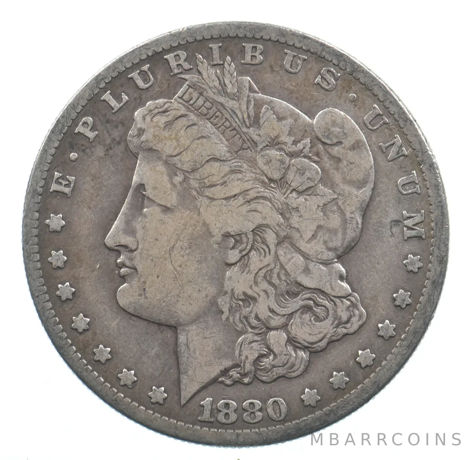 Early - 1880-S Morgan Silver Dollar - 90% US Coin *946