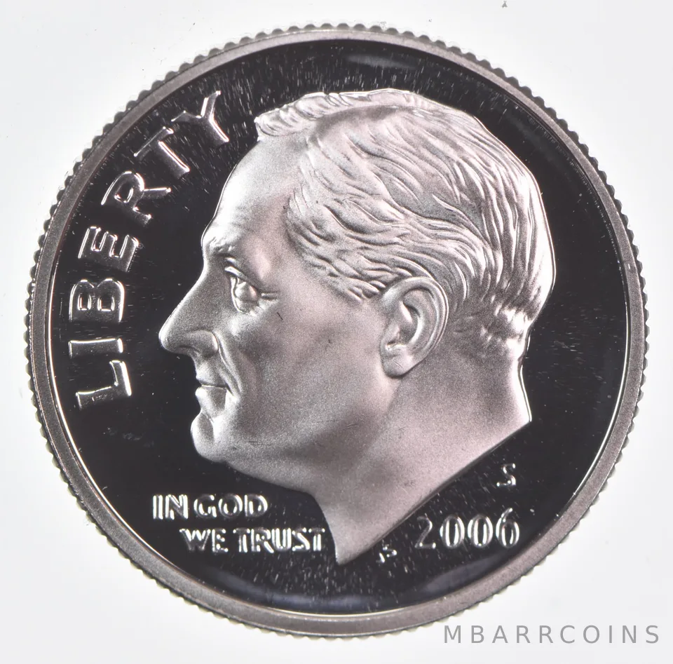 2006-S Roosevelt Dime Proof 90% Silver