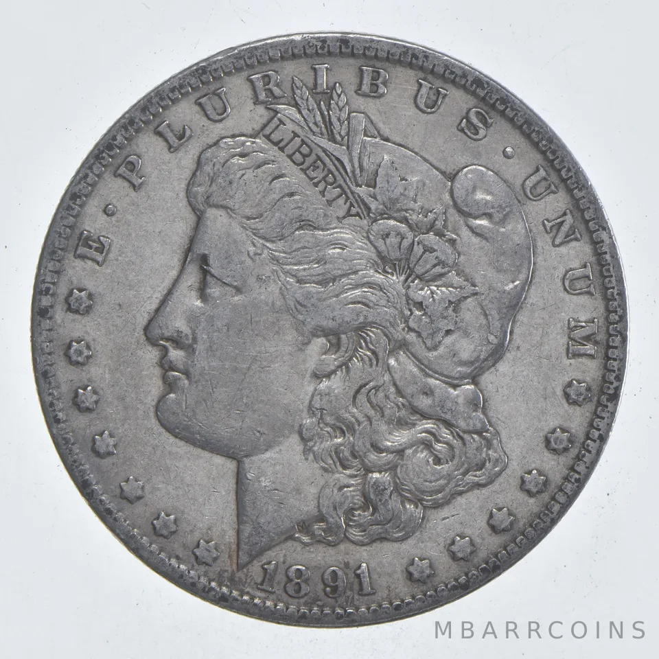 Early - 1891-O Morgan Silver Dollar - 90% US Coin *896