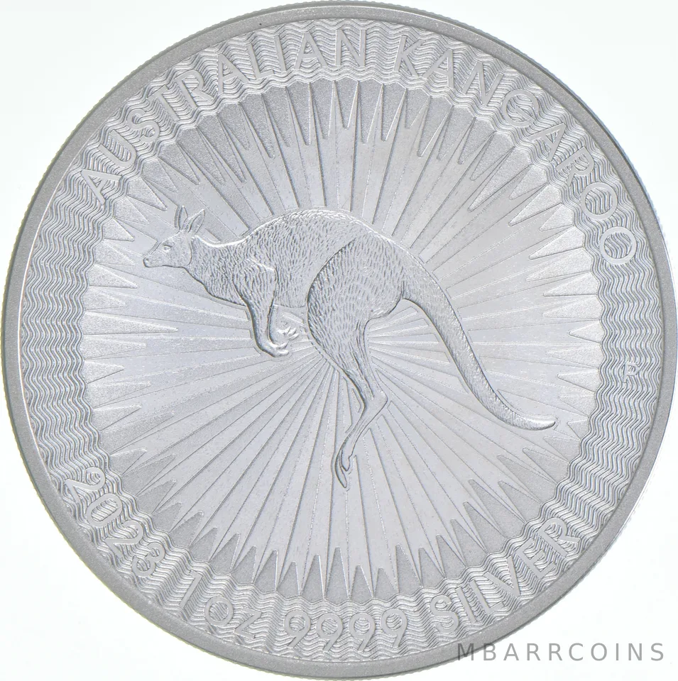 2023 Australia 1 Silver Dollar Australian Kangaroo 1 oz Silver