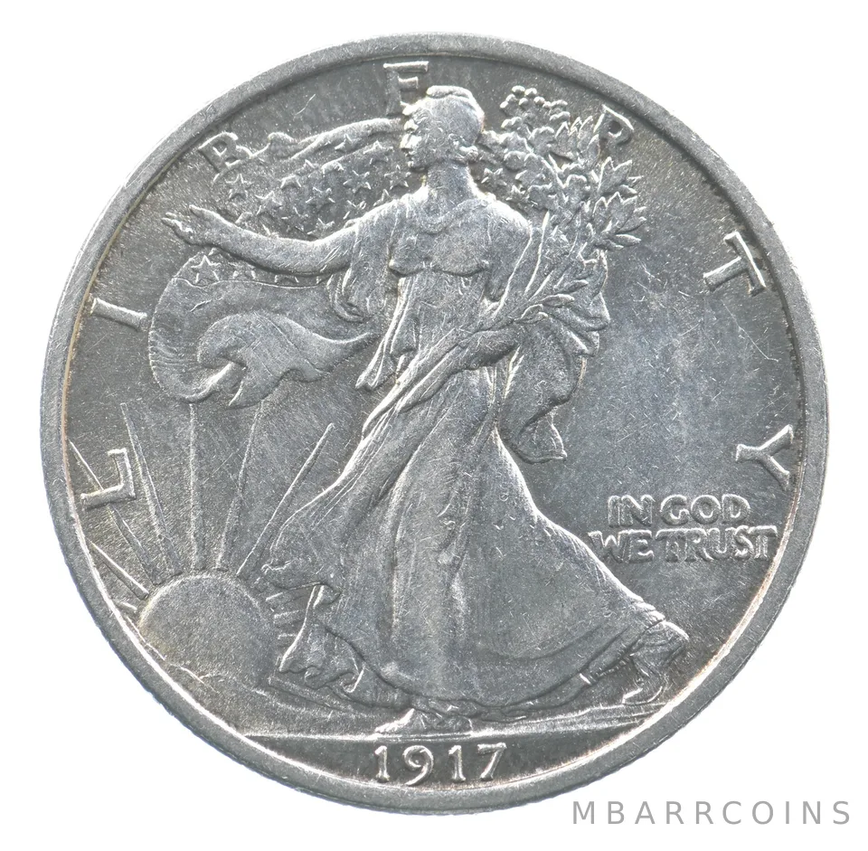1917 Walking Liberty Half Dollar *0360