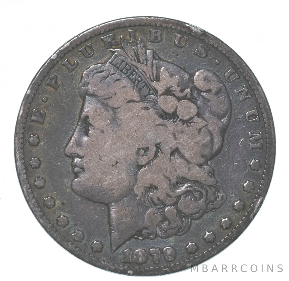 1879-S Rev 78 Morgan Silver Dollar a4382
