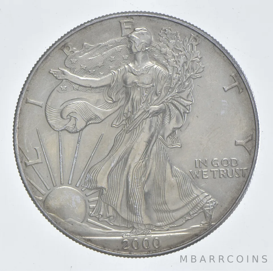 Better Date 2000 American Silver Eagle 1 Troy Oz .999 Fine Silver *132