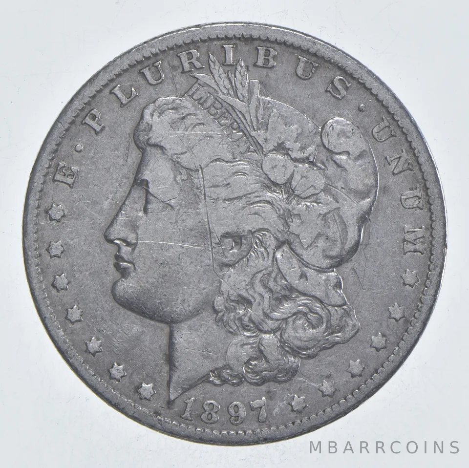 Early - 1897-O Morgan Silver Dollar - 90% US Coin *169