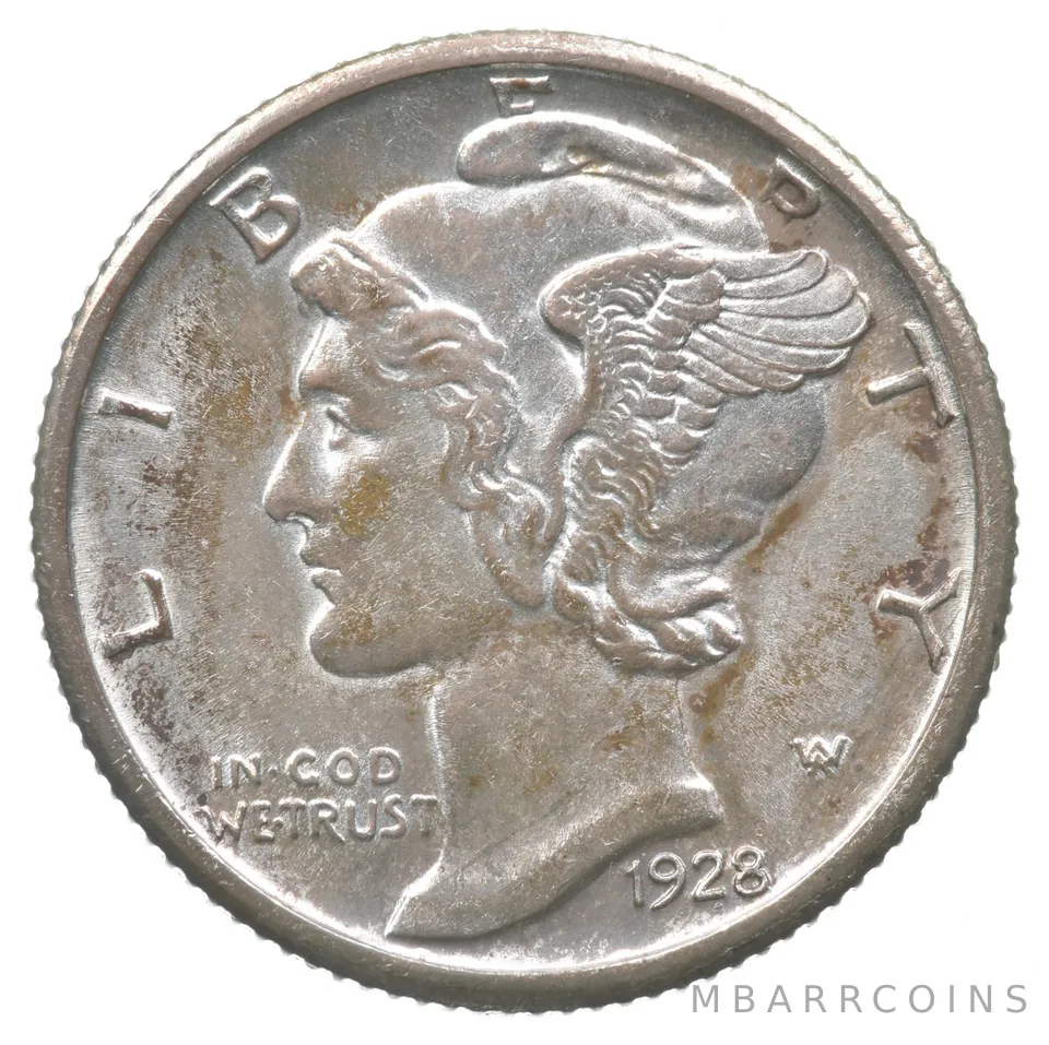 1928-S Mercury Dime a6832
