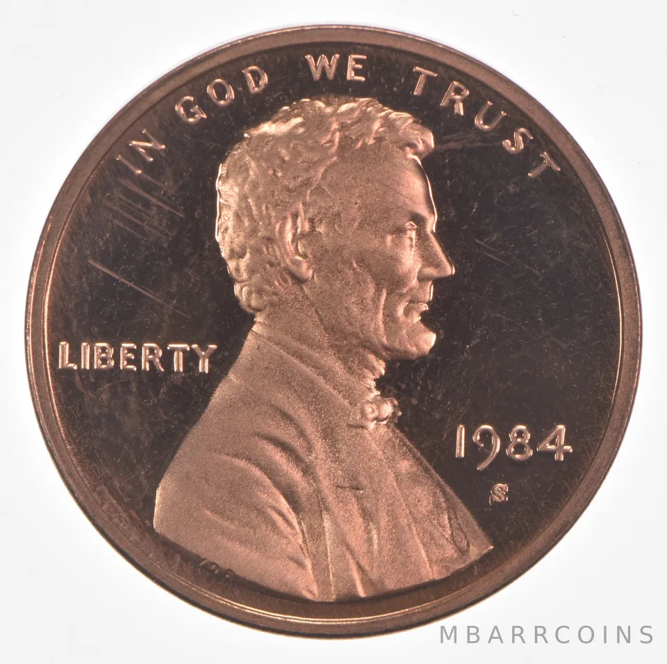 1984-S Lincoln Memorial Cent Proof