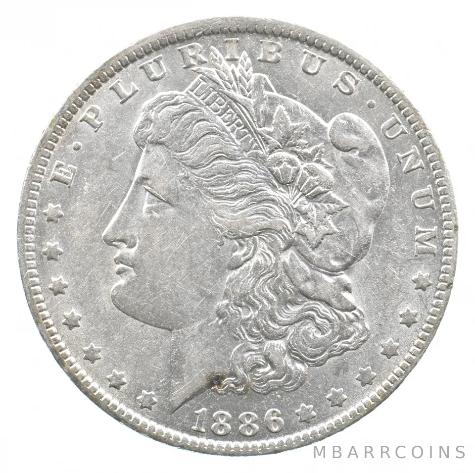 1886-O Morgan Silver Dollar *7571