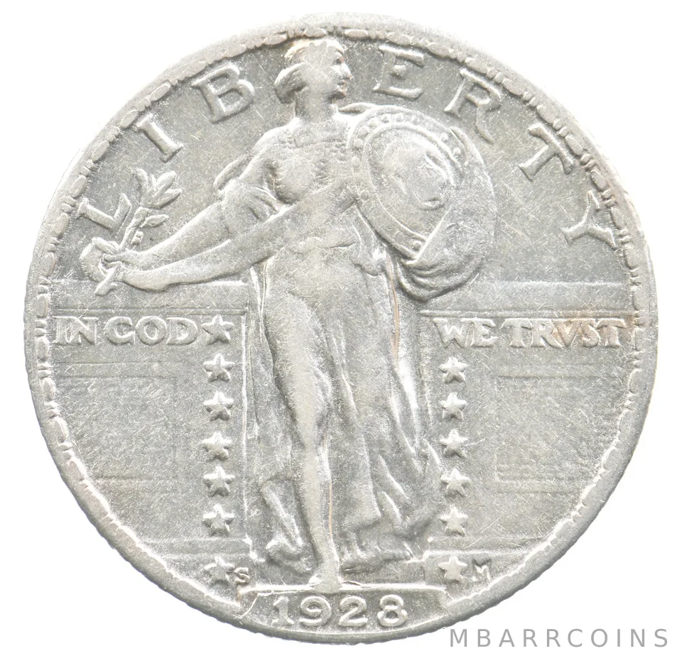 1928-S Standing Liberty Quarter *7426