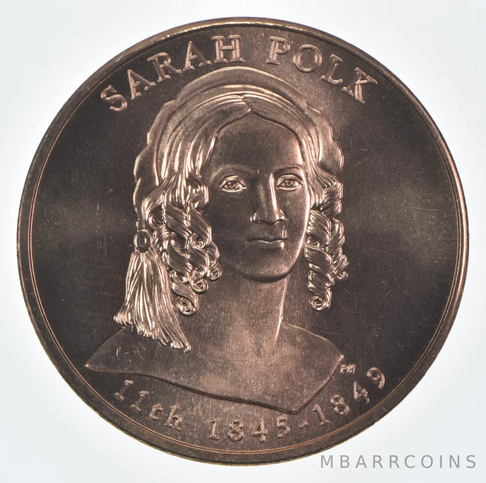 2009 Sarah Polk Bronze Medal First Spouse Series