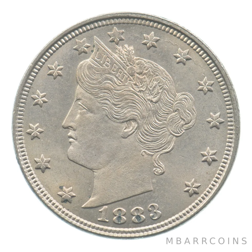 1883 Liberty V Nickel No Cents *6550