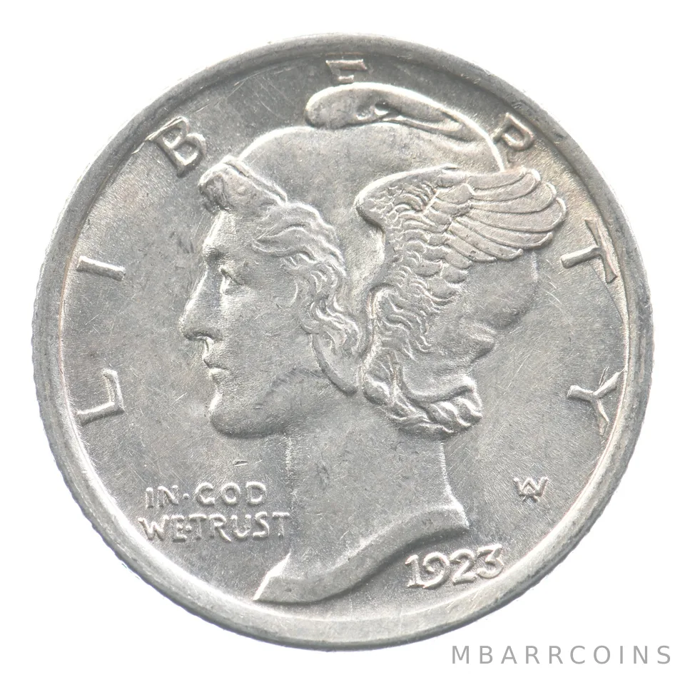 1923 Mercury Dime *0337