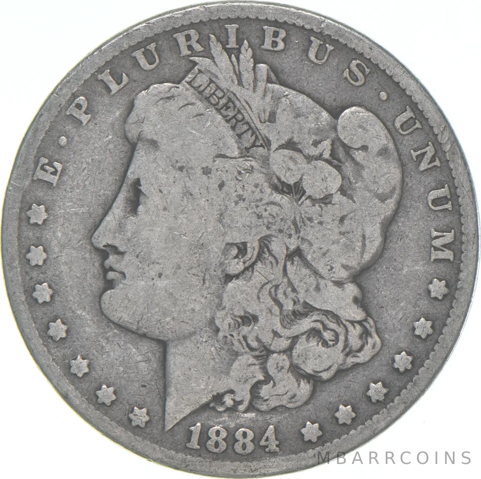 G/VG 1884 (P) Morgan Silver Dollar (1 coin)