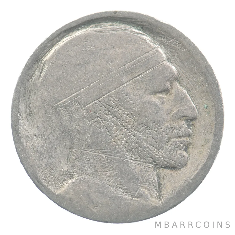 ND-D Indian Head Buffalo Nickel Hobo Nickel *4810