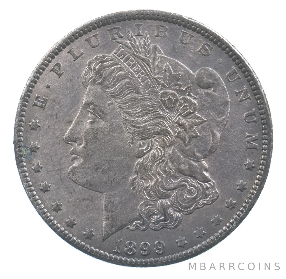 Better 1899-O Morgan Silver Dollar - 90% US Coin - Nice Coin *321