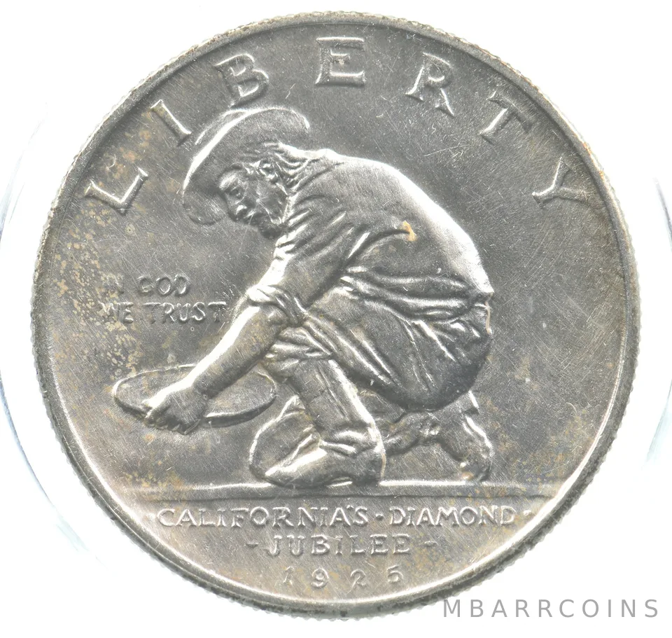 1925 California Diamond Jubilee Commemorative Half Dollar *0659