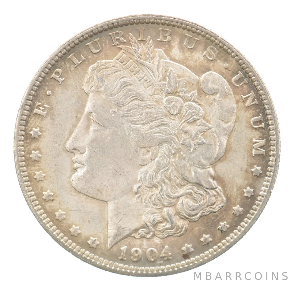 1904-O Morgan Silver Dollar Beautiful Tone *7591