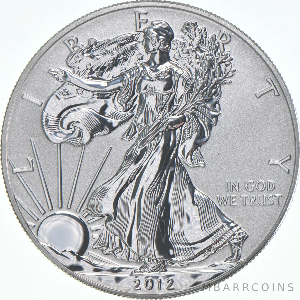 2012-S American Silver Eagle Reverse Proof