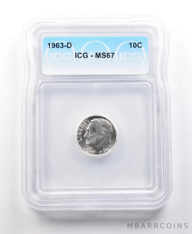 1963-D Roosevelt Dime MS *5595
